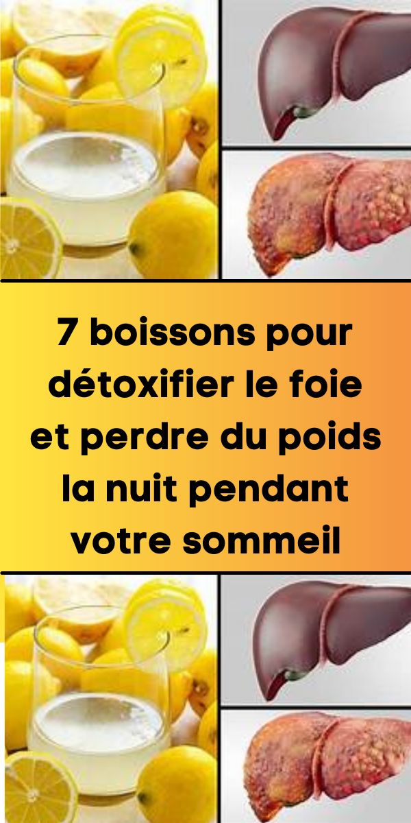 boissons pour maigrir