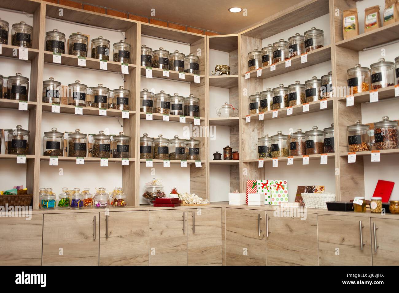 comptoir des boissons