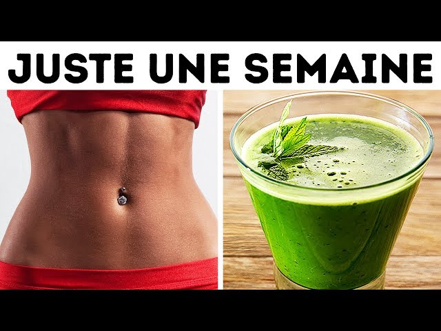 boisson pour perdre 5 kilos en 1 semaine