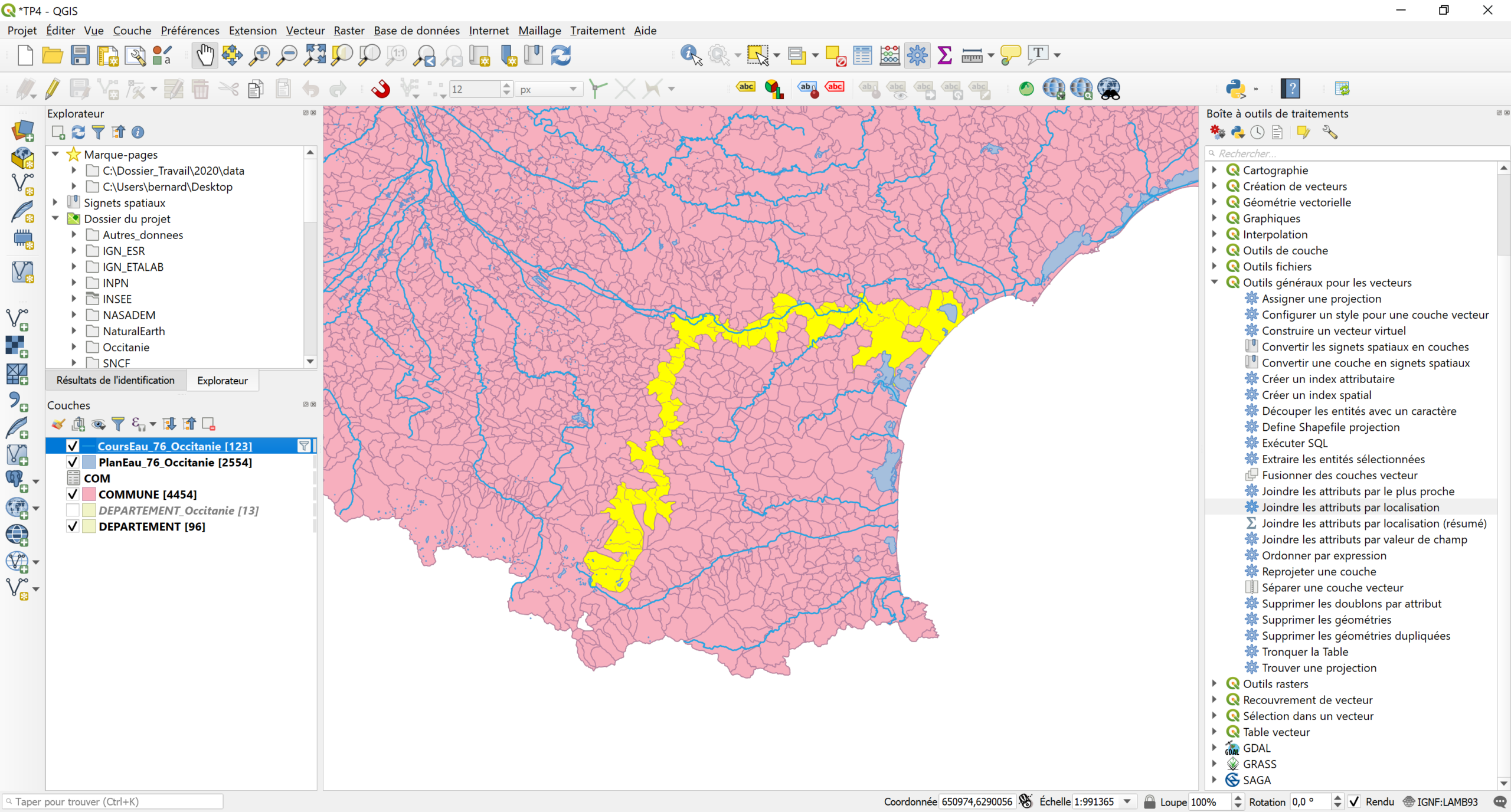 formations qgis